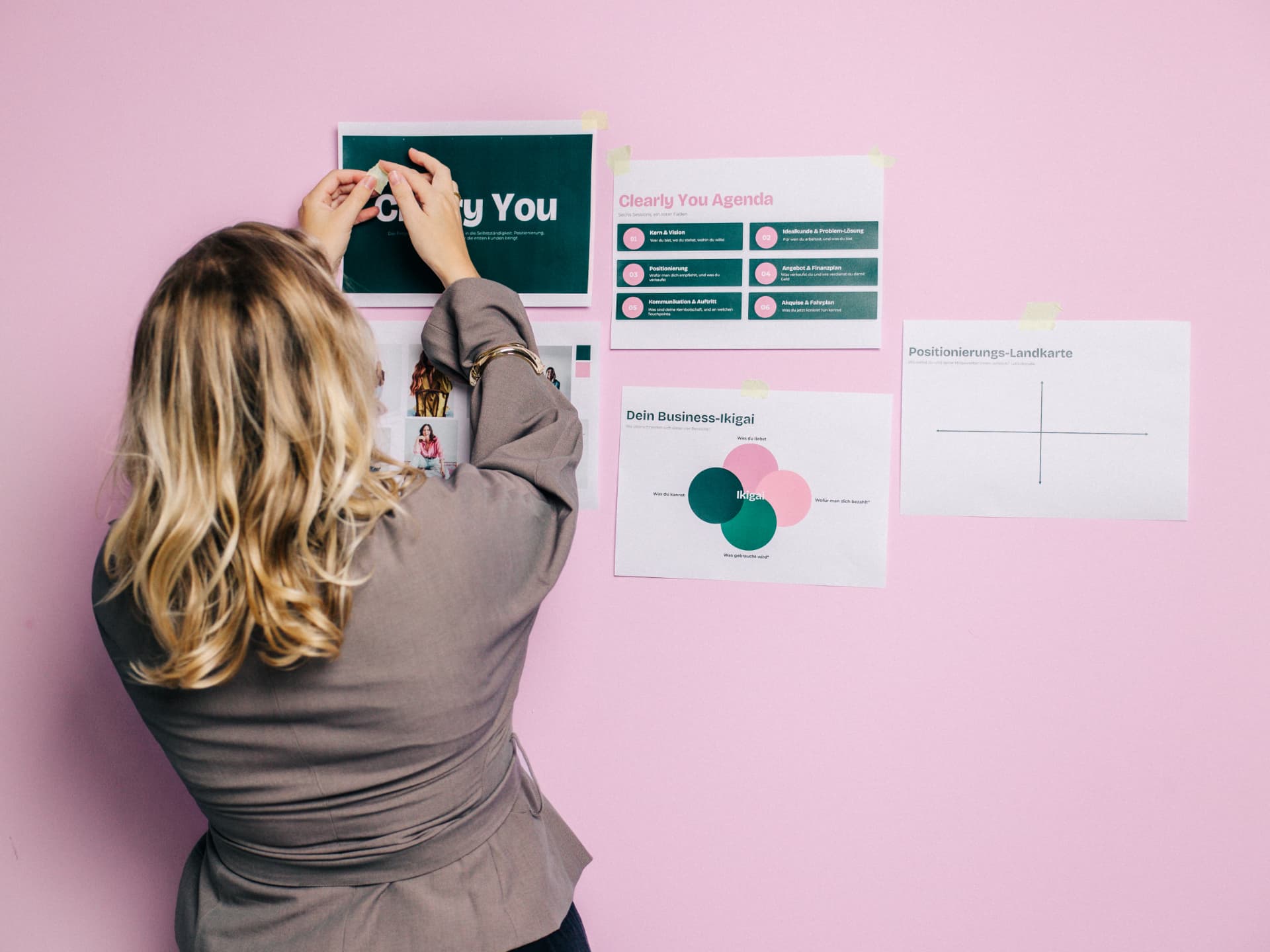 Kira Plagemann arbeitet an der Clearly You Agenda